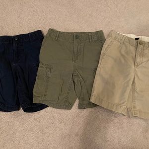 Gap Kids boys size 8 shorts (3 pairs)